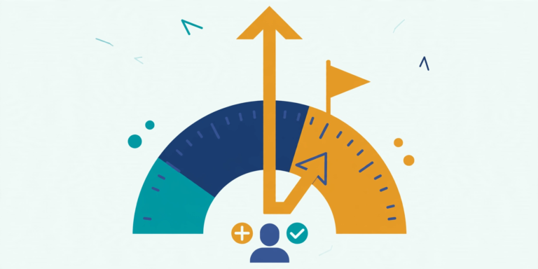Gauge showing the $60,000 GST registration threshold, illustration for the NZ GST registration guide