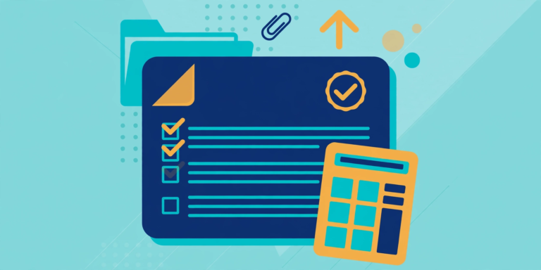 GST return form with calculator, illustration for the NZ GST return calculator
